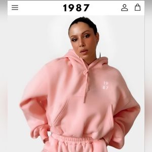 1987 The Back Bay hoodie in “manifest" 1987active shop1987